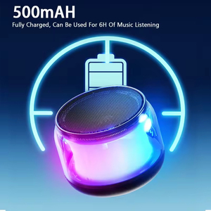 ลำโพงบลูทูธพกพาขนาดเล็ก ราคาถูกที่สุด พร้อมไฟ LED ซับวูฟเฟอร์ เสียงสเตอริโอคุณภาพสูง กล่องเพลง ของขวัญ - Product Image 2
