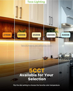 Đèn <span class=keywords><strong>LED</strong></span> siêu mỏng hiện đại, sạc lại được, cảm biến chuyển động thông minh, dùng cho tủ rượu, tủ quần áo, 5V, điều chỉnh độ sáng, màu bạc, 3000K-5000K - Product Image 3