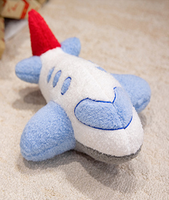 Oreiller en forme d'avion personnalisé, peluche douce en forme d'avion, jouet en peluche mignon en forme d'avion pour enfants, cadeau et décoration d'intérieur