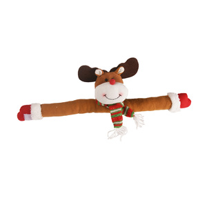 <b>Christmas</b> Cartoon Plush Curtain Tieback Santa Snowman <b>Reindeer</b> Doll Curtain Buckle For Home Window Xmas Decoration - Product Image 6