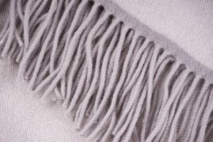 Sang trọng vua nữ hoàng Kích thước Merino len xương cá mô hình chăn 100% len dệt rắn thiết kế ném kẻ sọc cho nhà sofa - Product Image 4