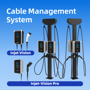 INJET Vision EV-Ladestation Neu US-Lagerbestand 11,5kW-19,2kW OCPP 1.6J/2.0.1 RS-485 Modbus TCP Typ 1 Level 2 IP65 ETL-Zertifiziert - Product Image 3