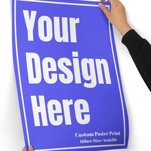 Tùy chỉnh bán buôn quảng cáo A0 a1large không thấm nước tường ảnh Áp phích dịch vụ in ấn 24x36 dính <span class=keywords><strong>Poster</strong></span> in nhà sản xuất - Product Image 1