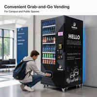 Distributeur automatique de boissons portable pour aliments et boissons, mini distributeur de sodas pour appartement, distributeur de boissons intelligent