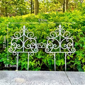 Soporte para Plantas Trepadoras, Enrejado para Rosas Resistente a la Oxidación, También Puede Usarse para Paneles de Cercas de Jardín de Plástico y Cercas Decorativas - Product Image 2