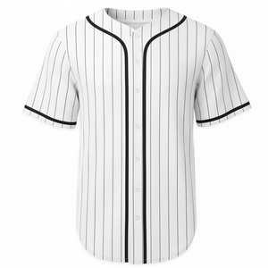100% Polyester Haute Qualité Baseball Jersey Chemises Pas Cher Prix À Manches Courtes Rayé Conception Baseball et Softball Porter Jersey 2023 - Product Image 1