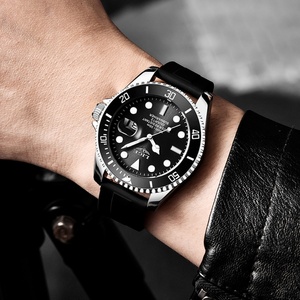 Nuevo Reloj de Cuarzo Lige 10045 de 2022 para Hombre, Correa de Acero Inoxidable, Resistente al Agua, con Indicador de Fecha, Reloj de Pulsera Ejecutivo - Product Image 3