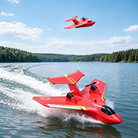 Avion télécommandé amphibie RC en mousse EPP, prêt à l'emploi, avec 1 batterie