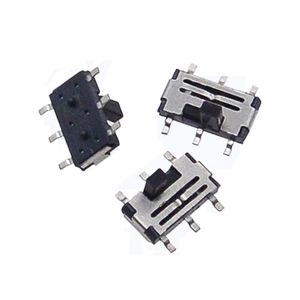 Interrupteur à bascule SMD MSS-22C02 2 positions 6 broches, profil ultra-plat 2,0 mm, interrupteur d'alimentation à montage en surface pour PCB - Product Image 3