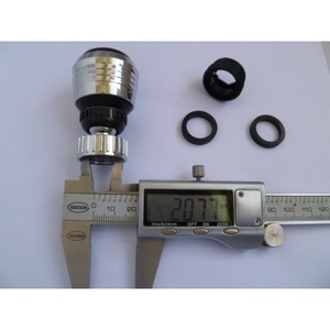 Modern Design Kitchen Faucet Aerator with <b>Filter</b> Nozzle Two-Water Outlet <b>Shower</b> Head Accessories Made of Plastic and Brass - Product Image 1