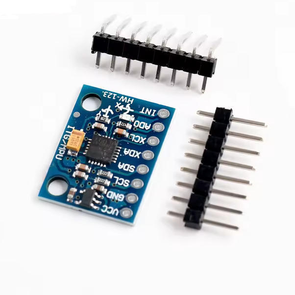 GY-521 MPU6050 6DOF IMU Sensor Module 3 Axis Accelerometer 3 Axis Gyroscope I2C Motion Angle Detection Board
