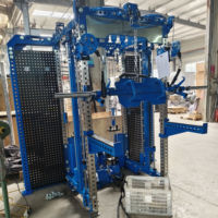 Máquina de Entrenamiento Funcional 2.0 con Postes de Acero Inoxidable, Contrapeso Smith, Doble Torre de Pesas de 120 kg y Paneles Laterales de Almacenamiento