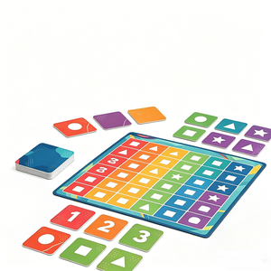 ขายตรงจากโรงงาน ผู้ผลิตเกมกระดานแบบกำหนดเอง เกมกระดาษพกพา โรงงานพิมพ์โลโก้ รับผลิตเกมการ์ดแบบ OEM - Product Image 4