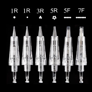 Agujas de Cartucho 1RL FP PMU Tipo Hebilla para Máquina de Tatuaje, para Cejas, Labios, Sombreado y Microblading - Product Image 3