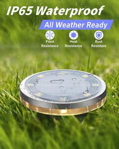 Lampe solaire de sol pour extérieur, allée, jardin, terrasse, rue, aménagement paysager, vente en gros, produit phare - Product Image 2