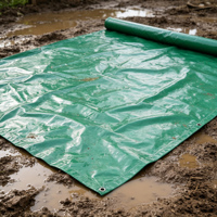 Bâches de remorque robustes sur mesure en PVC enduit, bâches en PVC renforcé, tissu polyester enduit de PVC