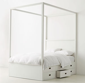 Juego de Muebles de Dormitorio Modernos de Madera, Cama Doble Acogedora con Cajones, Muebles Personalizables de Fábrica Profesional - Product Image 3