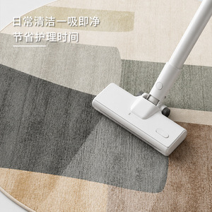 Alfombra Minimalista a Rayas de Color Sólido EIFFEL HOME, 1 cm de Grosor, con Borde Cosido, Impermeable, Fácil de Limpiar, para Sala de Estar, Sofá, Fotografía - Product Image 3