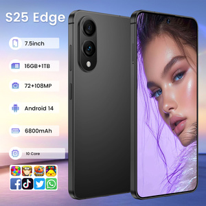 Smartphone 5G S25 Edge 16 Go + 1 To avec Face ID, grande mémoire, écran 7,5 pouces et double carte SIM - Product Image 4
