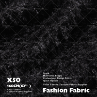 Nouveau Design Textile Double Face Sans Doublure Velours Tissé Texture Épais Chaud En Peluche Tissu Pour Vestes, Manteaux Et Pantalons Designer