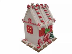 <span class=keywords><strong>บ้าน</strong></span>สามมิติ LED ทรงสี่เหลี่ยมขนาดเล็กหลากสีสำหรับตกแต่งใหม่ของขวัญคริสต์มาสของเล่นตุ๊กตา<span class=keywords><strong>ดิน</strong></span>ขนมปัง - Product Image 5