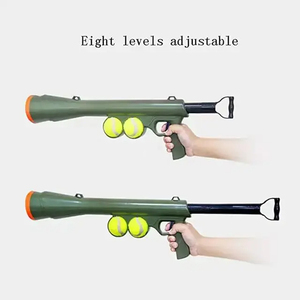 Gamma di lancio 12m macchina automatica per addestramento all'aperto per animali domestici attrezzatura per Agility Play giocattolo pistola da Tennis lanciatore di palline per cani con palline - Product Image 3