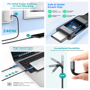 <span class=keywords><strong>Cable</strong></span> USB <span class=keywords><strong>C</strong></span>, <span class=keywords><strong>Cable</strong></span> <span class=keywords><strong>Tipo</strong></span> <span class=keywords><strong>C</strong></span>, <span class=keywords><strong>Cable</strong></span> de Carga Rápida, <span class=keywords><strong>Tipo</strong></span> <span class=keywords><strong>C</strong></span> Carga Rápida, <span class=keywords><strong>Cable</strong></span> Trenzado Personalizado de Fábrica de 1m 2m 3m, <span class=keywords><strong>Cable</strong></span> de Carga PD USB-<span class=keywords><strong>C</strong></span> a USB-<span class=keywords><strong>C</strong></span> - Product Image 2
