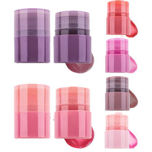 Venta al por mayor vegana Etiqueta Privada logotipo personalizado 6 colores de larga duración impermeable hidratante brillo de labios suero lápiz labial - Product Image 5