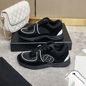 Fitness Cross-training <b>Shoes</b> French Designer Top Quality Causal Sneakers <b>Soft</b> Sole Fashionable Famous Luxury Women's Sneakers - Product Image 2