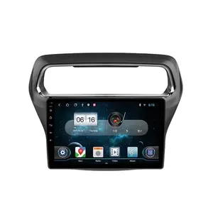 Yeni kafa ünitesi 9 "2 din araba radyo Android Carplay için Ford Escort 2014-2016 GPS navigasyon ile wifi araba oyuncu