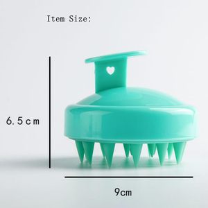 Private Label Compact Durable Waterproof Flexible Soft Bristles Detangling Bath <b>Shampoo</b> Comb Brush Scalp Massager Hair Growth - Product Image 6