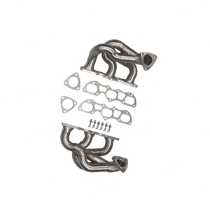 ออกแบบมาเพื่อประสิทธิภาพสูง ท่อไอเสียรถยนต์สแตนเลสแบบตรงสำหรับ Porsche 991 Turbo 991.2 3.8t พร้อมท่อร่วมไอเสีย - Product Image 4