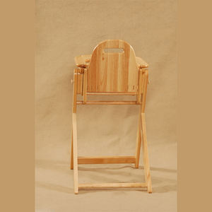 Silla de bebé ligera ajustable de alta calidad silla alta de madera alimentación de bebé - Product Image 6