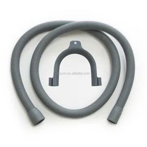 Factory Universal Washing Machine Accessory Parts Flexible Washer Dishwasher Extension Water Outlet Drainage Hose Pipe With Hook
