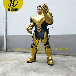 Superhéroe mascota <span class=keywords><strong>Thanos</strong></span> Cosplay traje adulto casco y armadura para la venta Robot mascota <span class=keywords><strong>disfraz</strong></span> personalizado disfraces de Halloween - Product Image 6