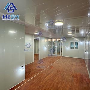 Nieuw ontwerp geprefabriceerde kleine 20ft 40ft uitbreidbare containerhuis prefab bungalow woning 2 4 5 slaapkamer huis draagbaar - Product Image 5