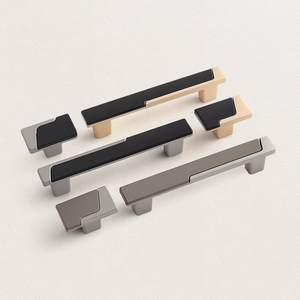 Jinrongda moderno oro gris cocina cajón oculto tirador armario perillas y manijas mochilas escolares muebles de dormitorio - Product Image 2