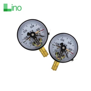 LINO LNXC-60 Magnetic-assisted Electric Contact <strong>Hydraulic</strong> Oil <strong>Pressure</strong> <strong>Gauge</strong> Vacuum <strong>Gauges</strong> - Product Image 1
