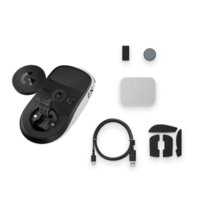 Souris de jeu sans fil Logitech G PRO X2 SUPERSTRIKE GPW5 Snow Leopard, ultra-légère 61g, double mode, interrupteur électromagnétique HITS Erg - Product Image 3