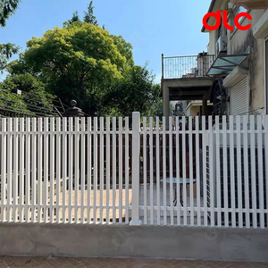 Úc ngoài trời trang trí hàng rào nhôm trắng sơn tĩnh điện thiết kế lá cho nhà sử dụng dịch vụ mô hình 3D có sẵn - Product Image 4