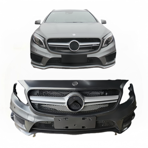 Pare-chocs avant d'origine d'occasion pour Mercedes-Benz 2018 <span class=keywords><strong>GLA</strong></span> AMG W156 Composition de la grille avant et du kit de carrosserie - Product Image 3