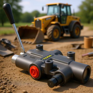 Válvula hidráulica Vevor de 1 carrete, 21 GPM, 3625 PSI, control direccional para tractores y cargadoras - Product Image 2