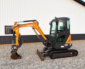 Mini-excavatrice 2 tonnes 3 tonnes Case CX26C 2,6 tonnes Prix abordable Excavatrices d'occasion Mini-pelle compacte Originale Prête à être expédiée Brise-roche - Product Image 2