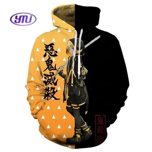 Sudadera con Capucha <span class=keywords><strong>Kimetsu</strong></span> <span class=keywords><strong>No</strong></span> <span class=keywords><strong>Yaiba</strong></span> Kamado de <span class=keywords><strong>Manga</strong></span> Larga con Estampado 3D de 12 Estilos, Sudadera Unisex con Mangas, Camisetas para Hombre - Product Image 4