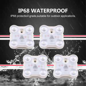 Waterproof DC Outdoor <b>Led</b> <b>Module</b> Injection SMD2835 IP68 4 Mini <b>Led</b> 12V <b>Led</b> 5 Years Lens <b>Module</b> For Advertising Signage Lighting - Product Image 6