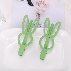 Bunny Style Duckbill Hair <b>Clip</b> 12 Cm Cartoon Side <b>Clip</b> For Daily Use Handmade Hair Accessory - Product Image 4