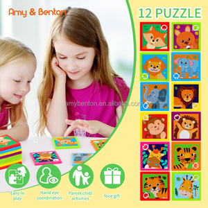 Slide Puzzle for <strong>Teens</strong> Adults Educational Learning Tool Toy Christmas Party Favor Puzzle <strong>Games</strong> - Product Image 4