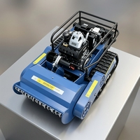 Robot Rasaerba Industriale Telecomandato a Cingoli, Larghezza 1000mm, Materiale Eccellente, Qualità Superiore - Il Più Venduto
