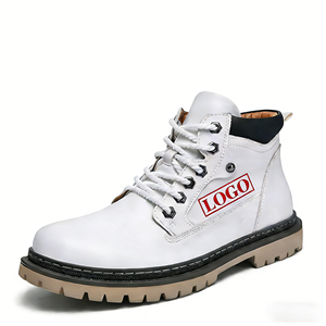 <span class=keywords><strong>Botas</strong></span> de Trabajo con Cordones en el Tobillo, Estilo Británico, de Microfibra, Zapatos Modernos para Hombre, <span class=keywords><strong>Botas</strong></span> Altas <span class=keywords><strong>Tipo</strong></span> Marten - Product Image 6