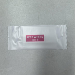 Lingettes humides jetables personnalisées avec logo, emballage individuel, pour le nettoyage, à l'eau pure, sans alcool, lavables dans les toilettes, pour toutes les surfaces - Product Image 2